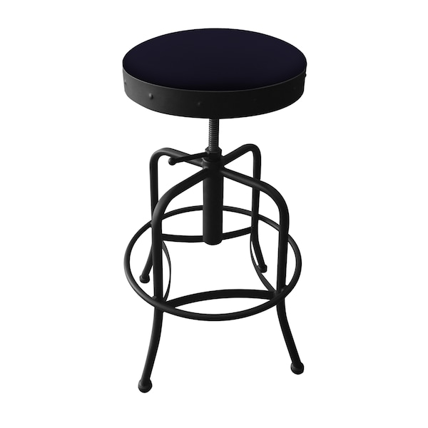 Adjustable Stool, Black Wrinkle, Canter Twilight Seat